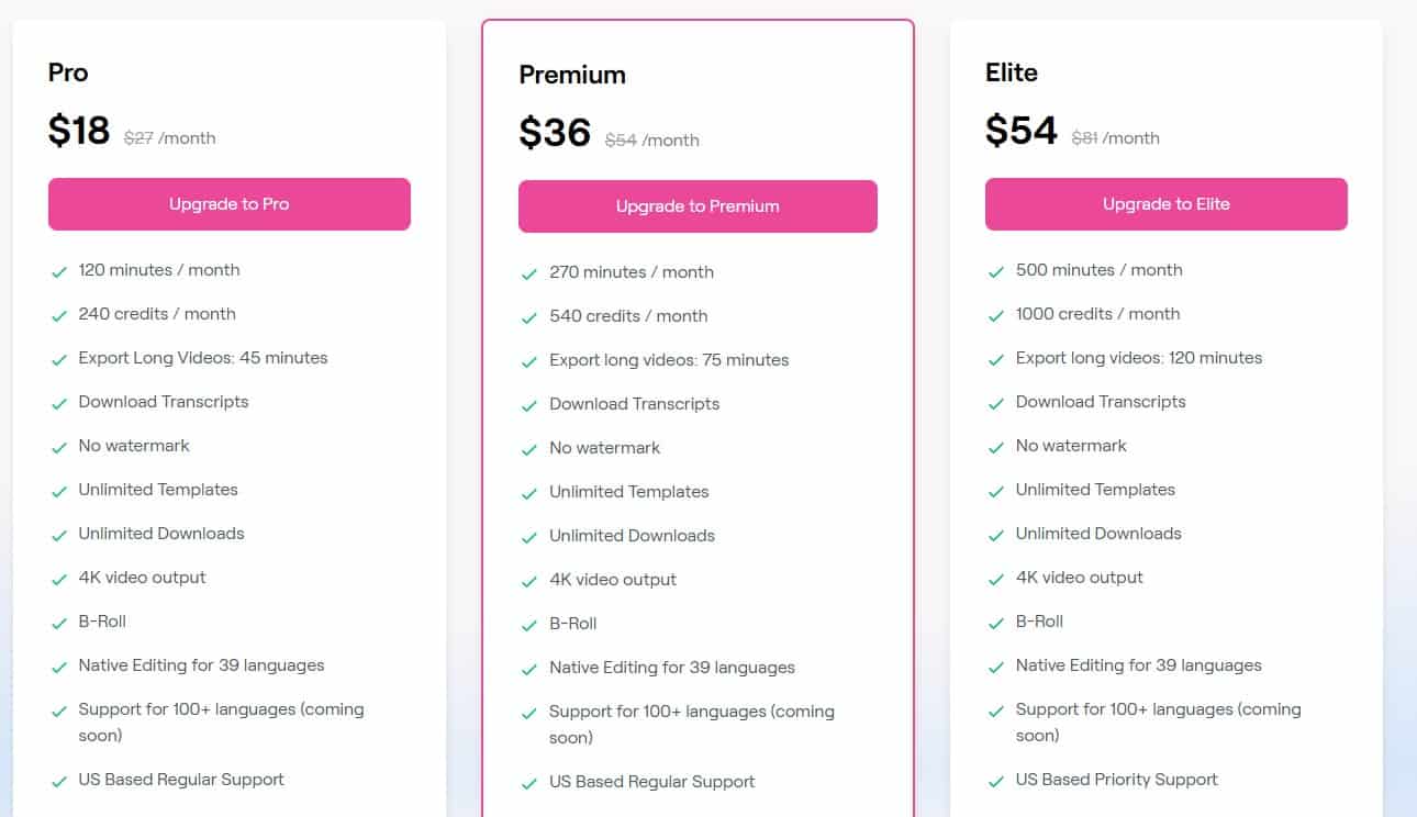 Joyspace AI regular pricing 