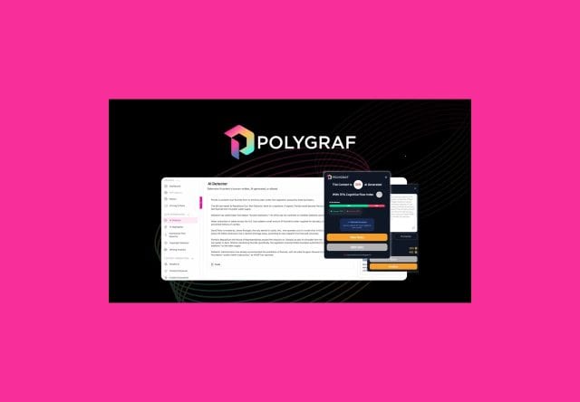 Polygraf AI lifetime deal on appsumo