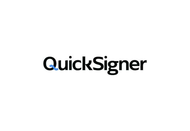 QuickSigner lifetime deal on appsumo
