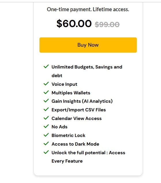 Rolly AI Lifetime Deal: AI Money Tracker 3 rolly ai dealmirror price