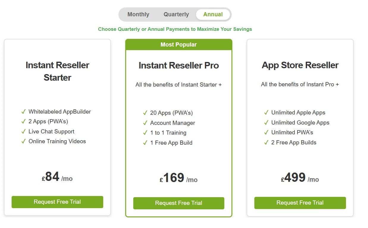 AppInstitute Reseller Deal: Resell Mobile Apps 4 AppInstitute regular pricing