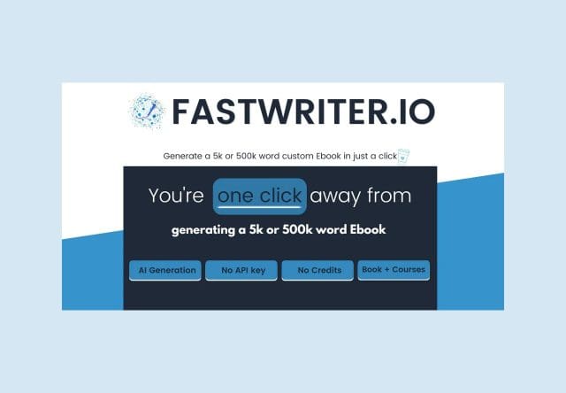 Fastwriter lifetime deal on dealify