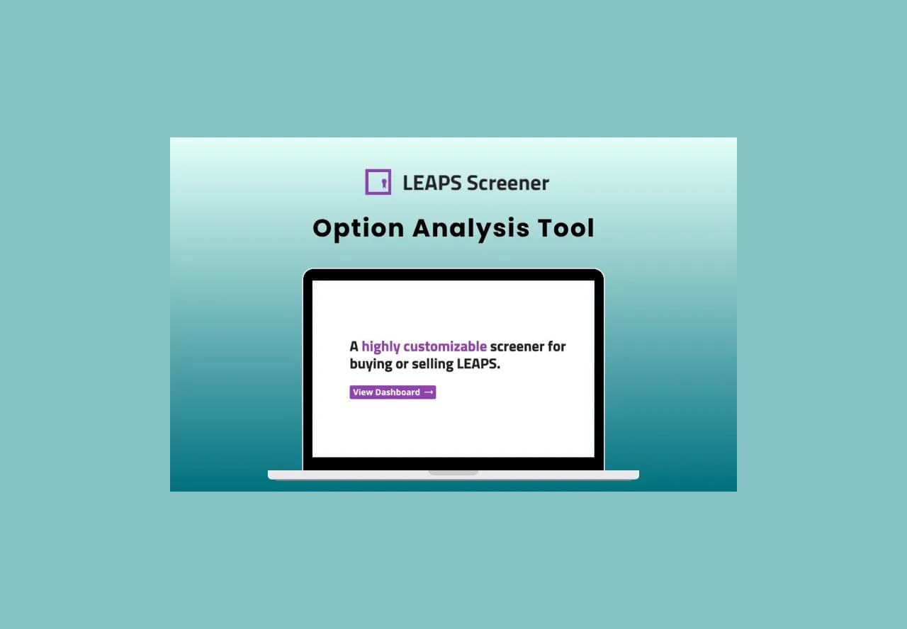LEAPS Screener lifetime deal on dealfuel