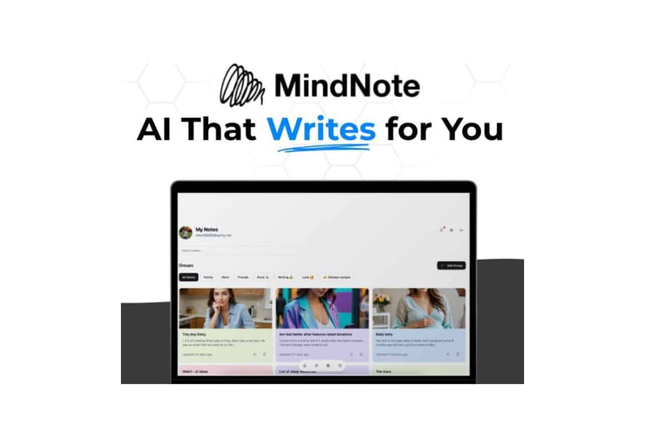 MindNote lifetime deal on dealmirror