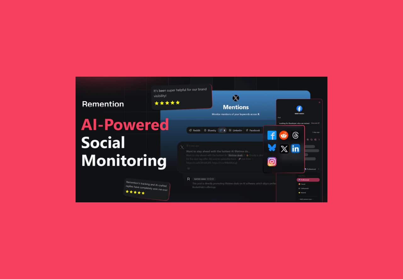 Remention lifetime deal on rockethub