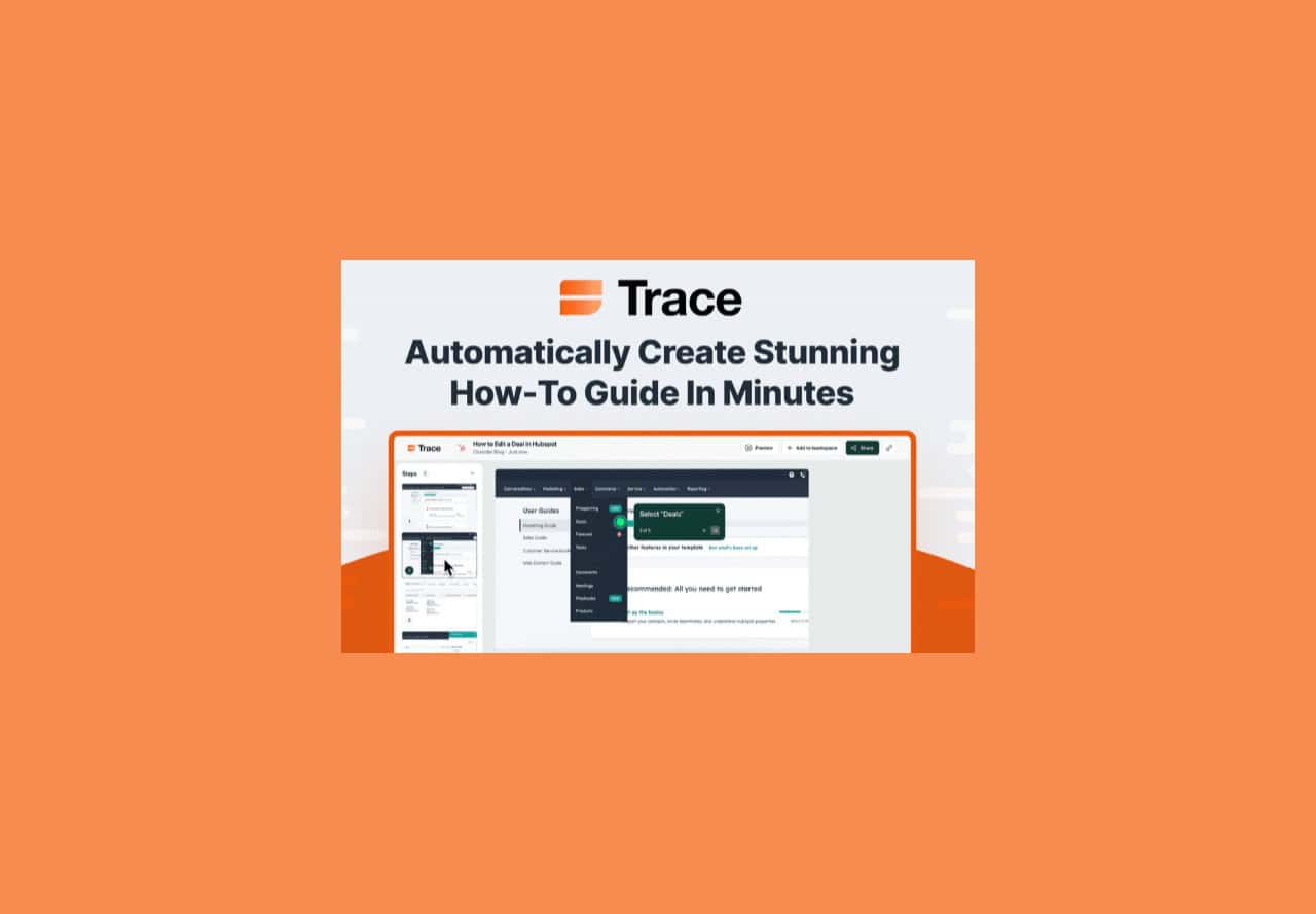Trace lifetime deal on rockethub
