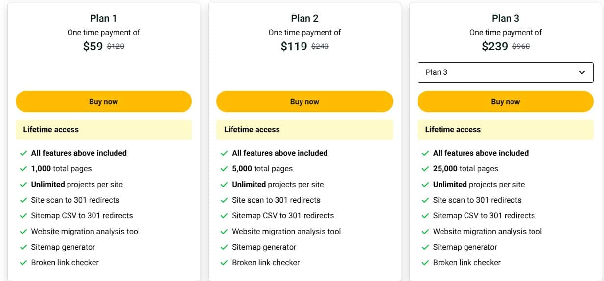 rapid 301 appsumo price