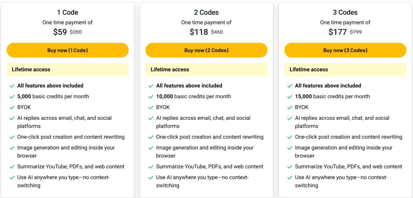 Dorin AI appsumo price