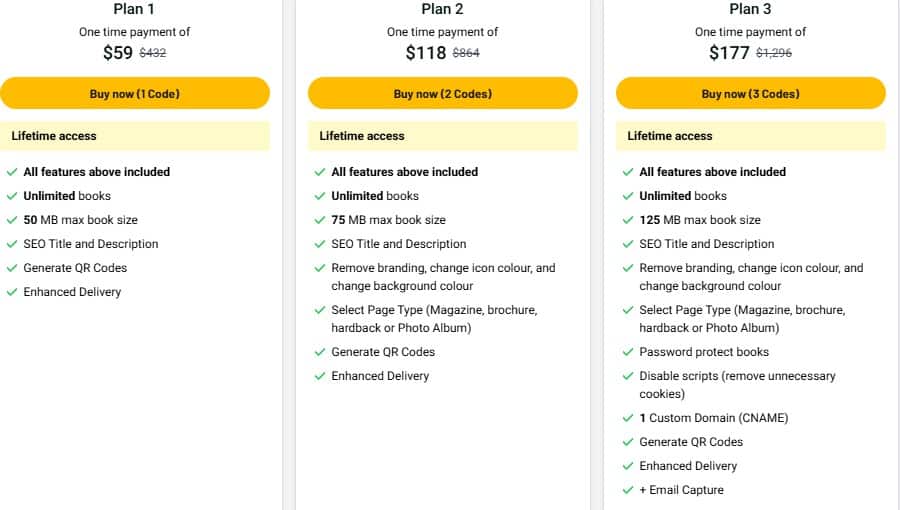 FlipBooklets appsumo price
