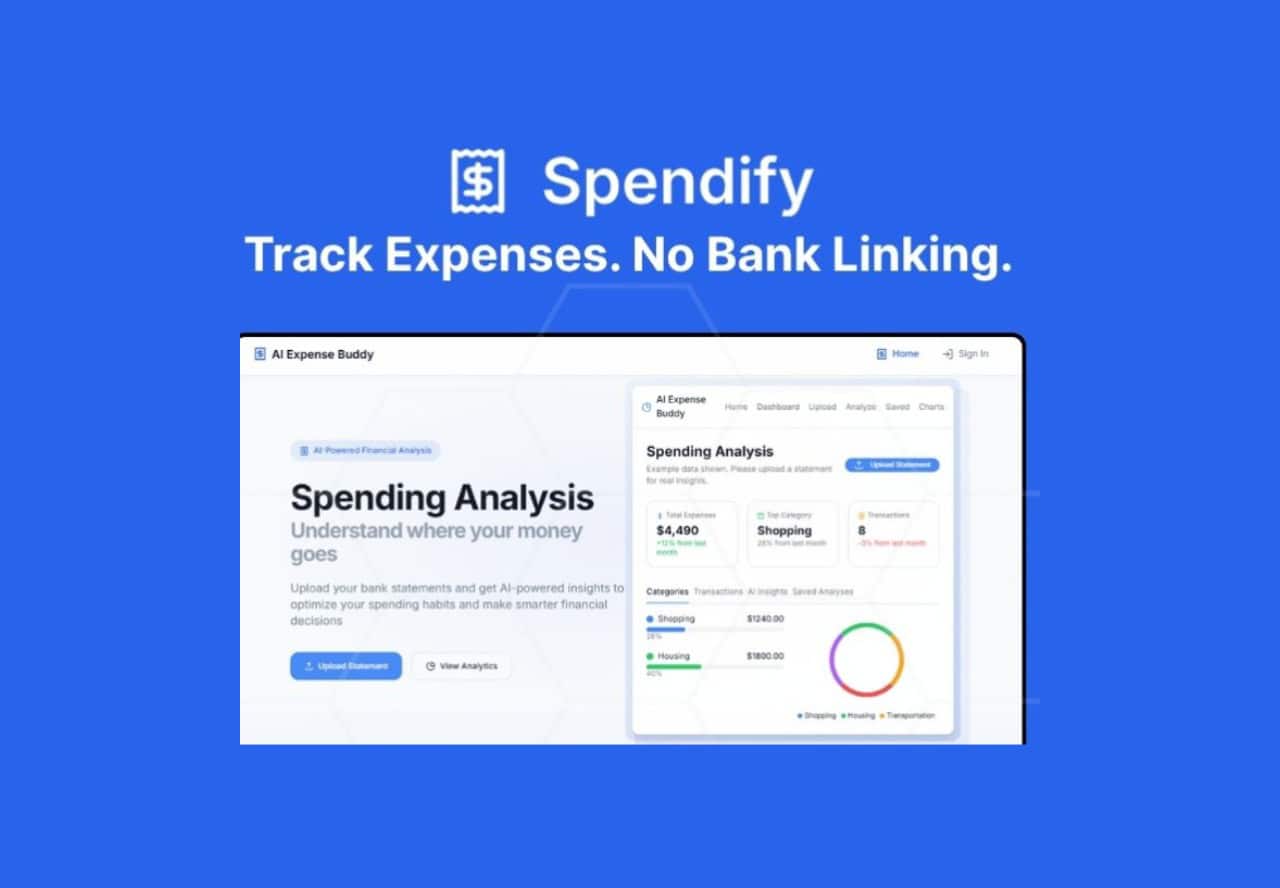 Spendify lifetime deal on dealmirror