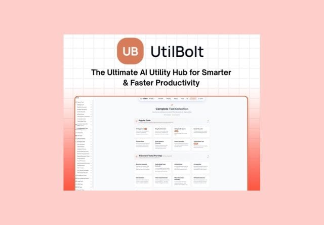 UtilBot lifetime deal on dealmirror
