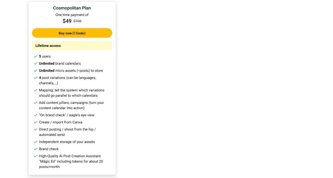 agile assets appsumo price