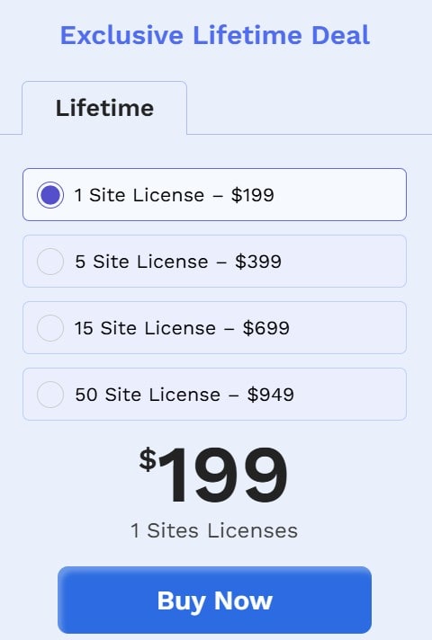 FluentAffiliate official pricing