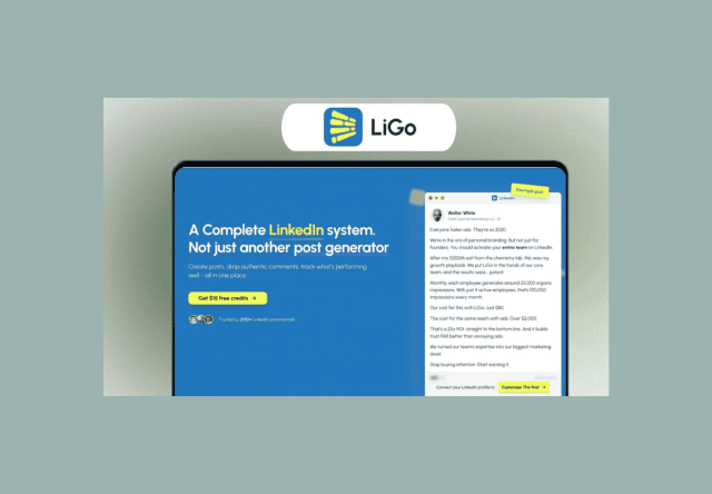 LiGo Lifetime deal on appsumo