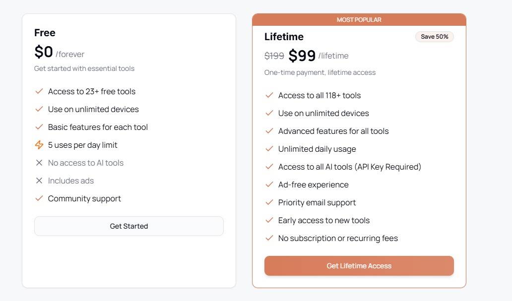 UtilBolt Lifetime Deal: All-In-One AI Productivity Tools 4 UtilBot regular pricing