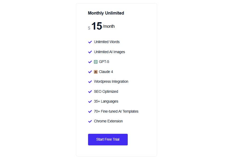 Writeseed regular pricing