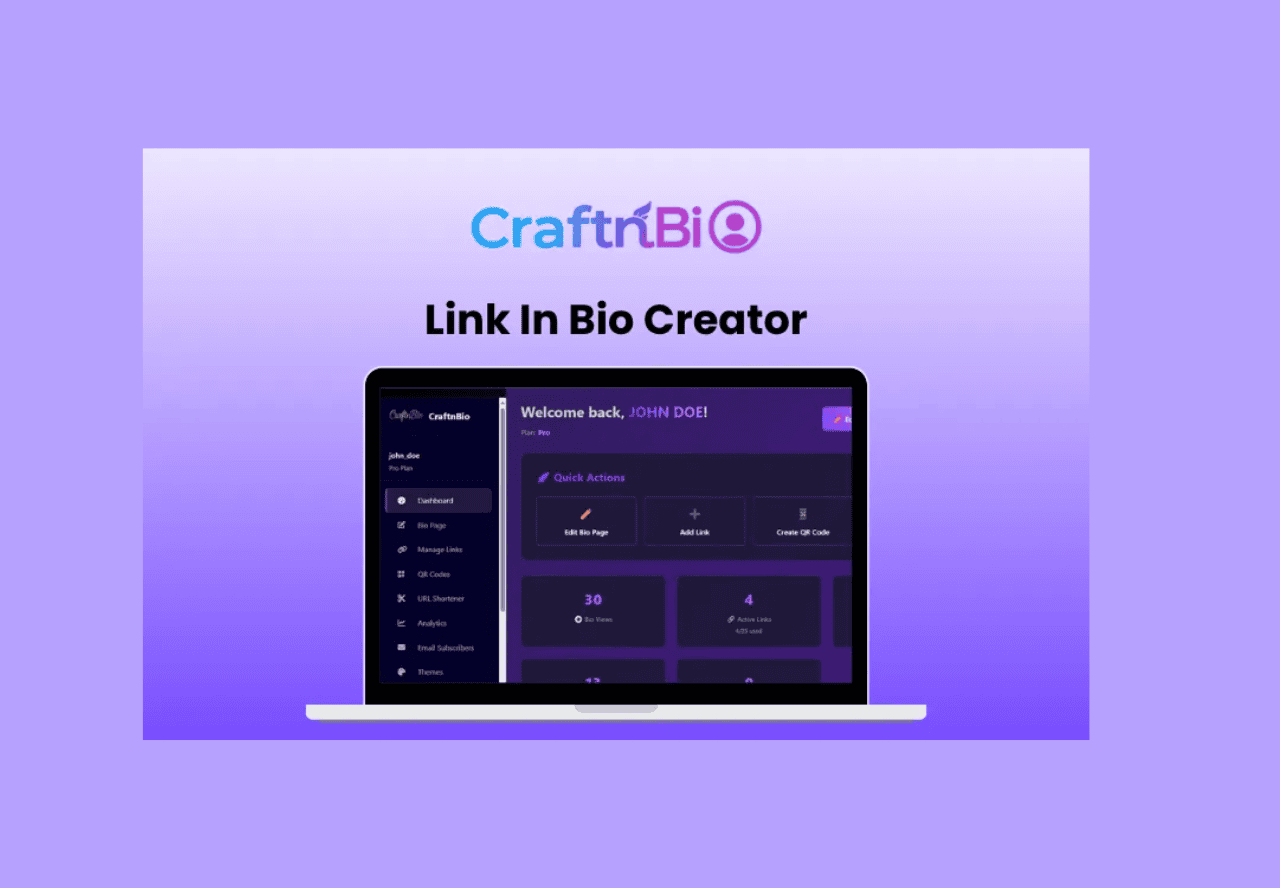 CraftnBio Lifetime Deal on Dealfuel