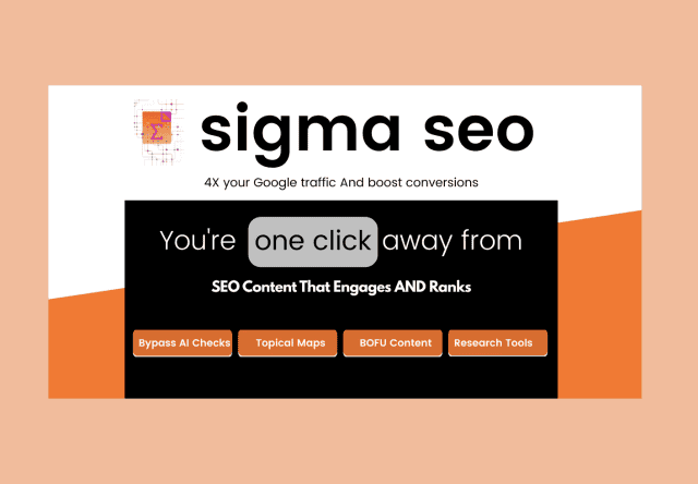 SigmaSEO Lifetime Deal on Dealify