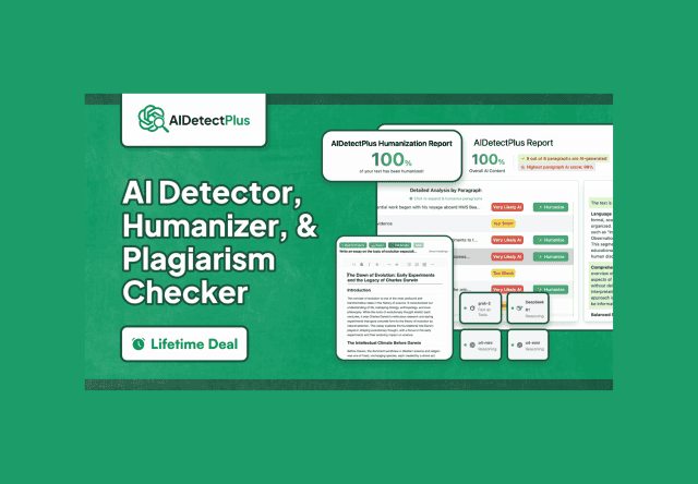 AIDetectPlus Lifetime Deal on Rockethub
