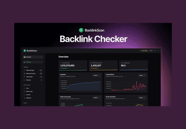 BacklinkScan Lifetime Deal on dealify