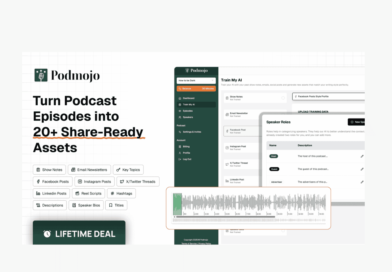 Podmojo Lifetime Deal on Rockethub