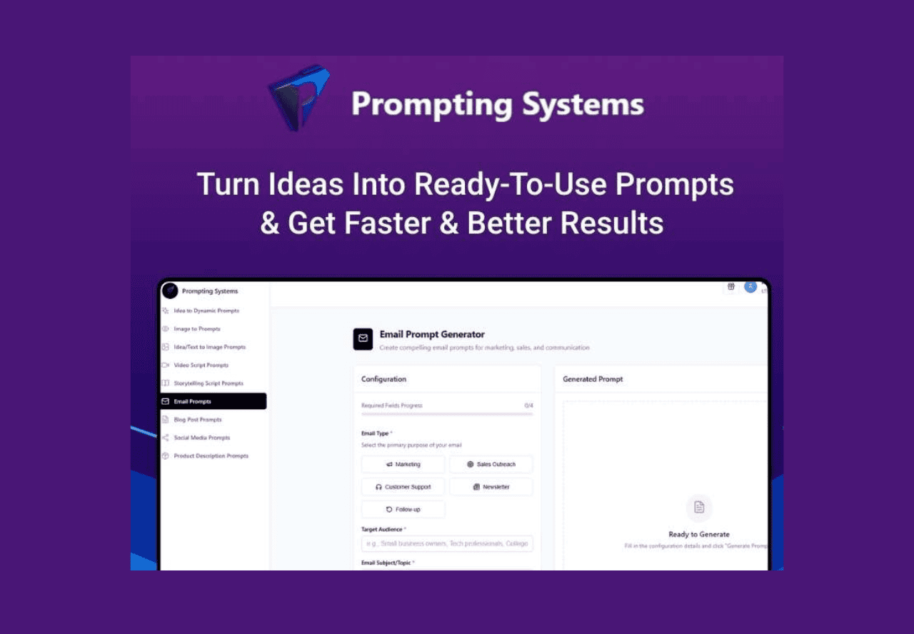 Prompting Systems Lifetime Deal on Dealmirror