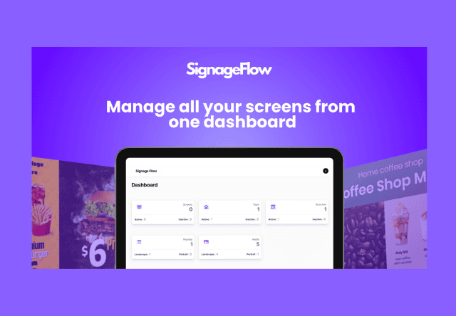 SignageFlow Lifetime Deal on Saaszilla