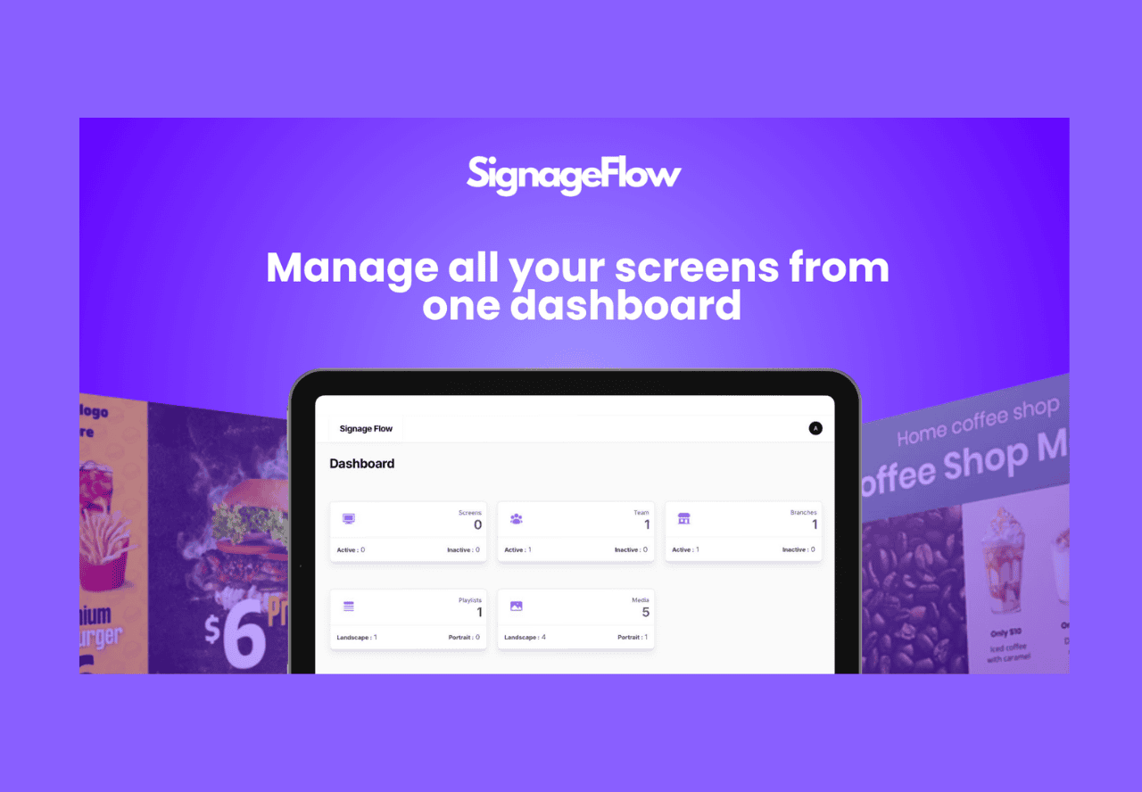 SignageFlow Lifetime Deal on Saaszilla