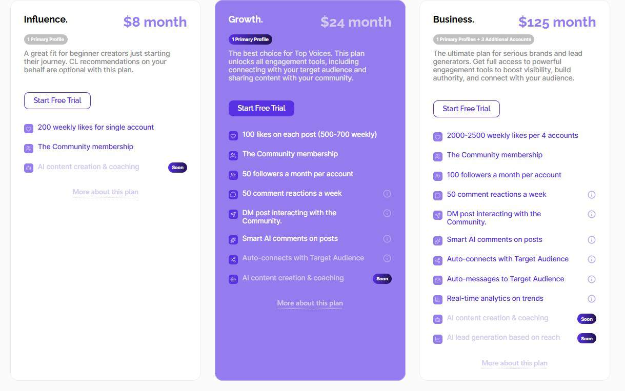 crosslike regular pricing