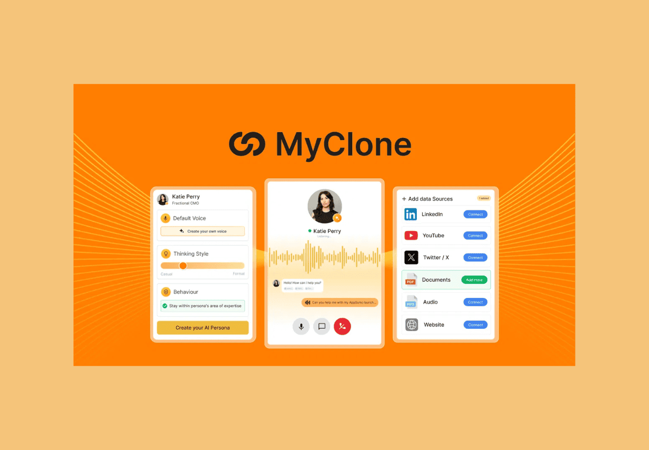 Myclone lifetime deal on Appsumo