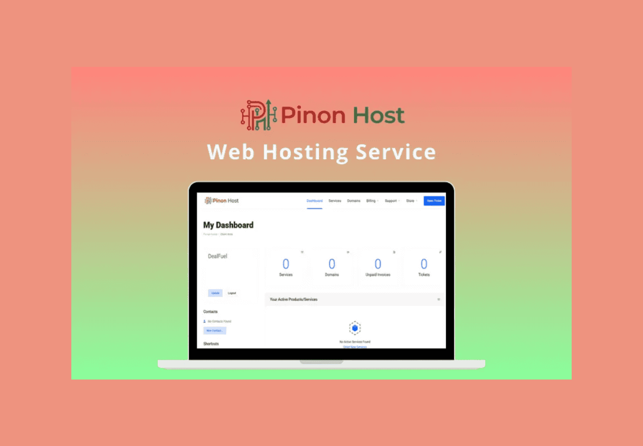 Pinon Host lifetime deal on dealfuel