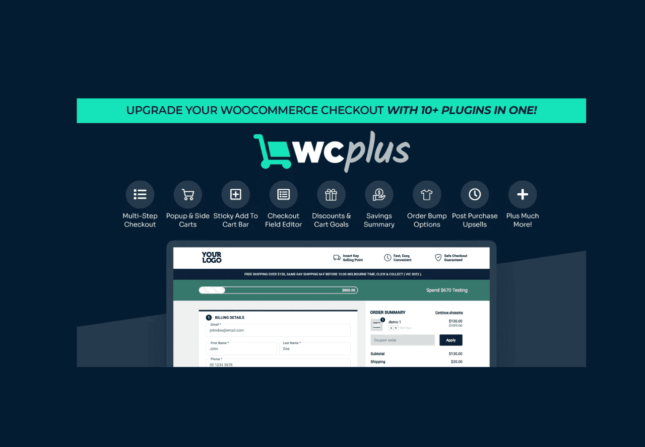WCPlus lifetime deal on Dealify