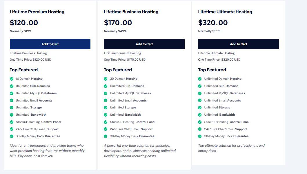Whosters Regular Pricing
