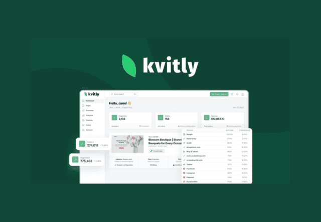 kvitly lifetime deal on Appsumo
