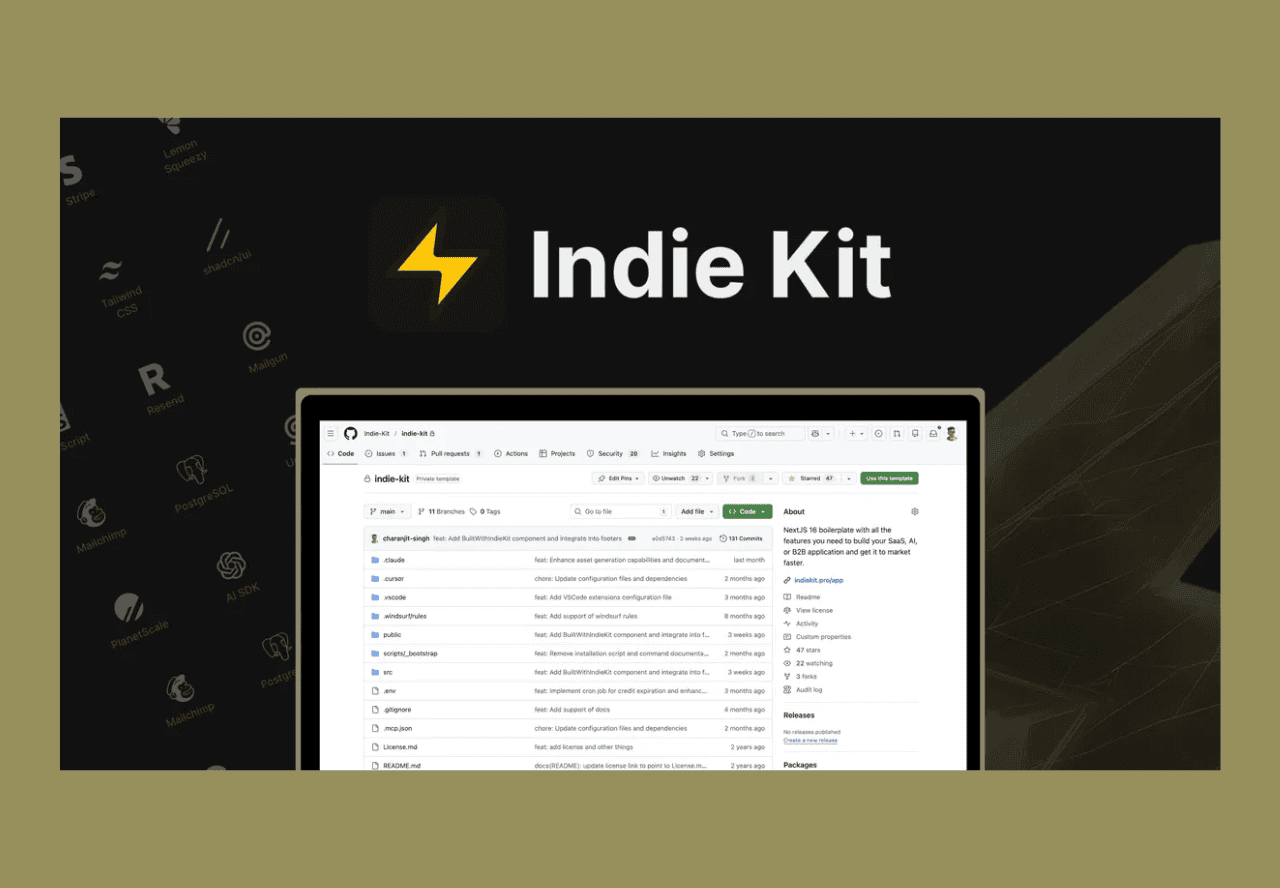 Indie Kit lifetime deal on appsumo