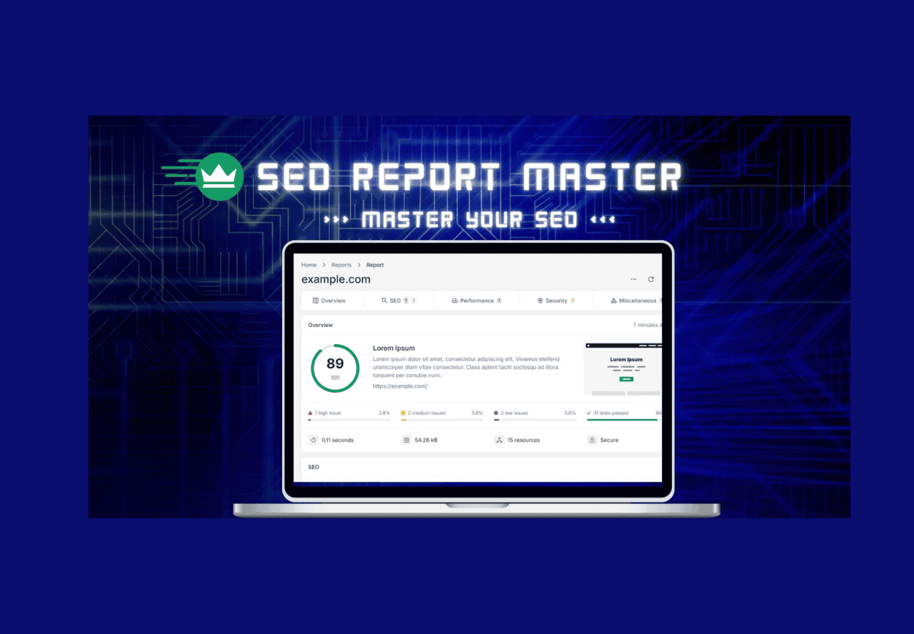 SeoReportMaster Lifetime deal on dealify